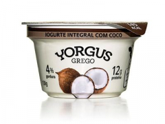 Iogurte Grego Integral Coco  Yorgus 130g 