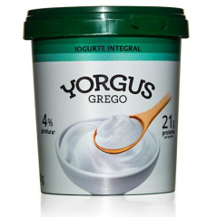 Iogurte Grego Yorgus 500g Integral