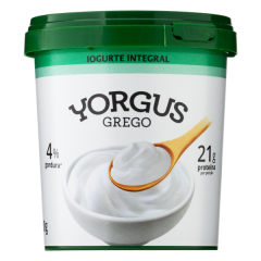 Iogurte Grego Yorgus 500g Natural
