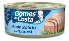 Atum Claro Solido Gomes da Costa 170g Natural