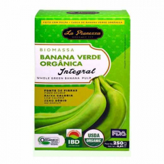 Biomassa Banana Verde La Pianezza 250g Integral