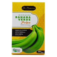 Biomassa Banana Verde La Pianezza 250g Polpa