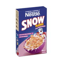 Cereal Matinal Snow Flakes Morango Nestle 230g 