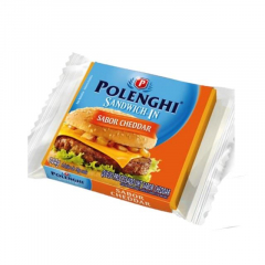 Queijo Processado Sandwich  Polenghi 144g Cheddar