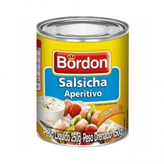 Salsicha Aperitivo Bordon Lata 150g 