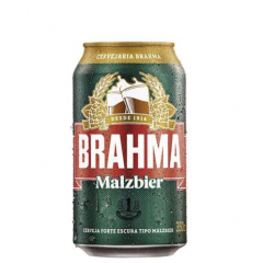 Cerveja Malzbier Brahma  Lata 350ml 