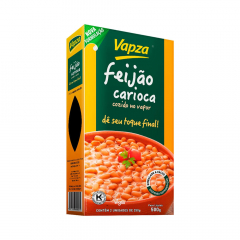 Feijão Carioca Cozido Vapza 500g 