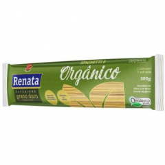 Macarrão Spagueti Orgânico Renata 500g 