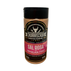 Sal Rosa Himalaia  Bom Gosto Pote 500g Fino