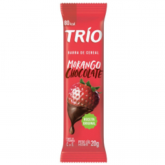 Barra Cereal Trio 20g Morango &  Chocolate