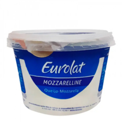 Queijo Mozzareline Búfala Eurolat 250g Pequena