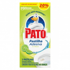 Pastilha Adesiva 20 GTS Pato 3un Citrus