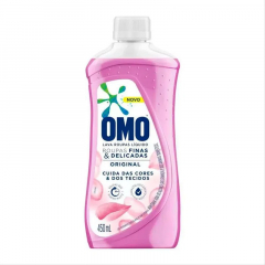 Lava Roupas Finas E Delicadas Omo 450ml Bebê