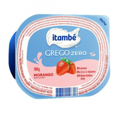 Iogurte Grego  Itambé 100g Morango Zero