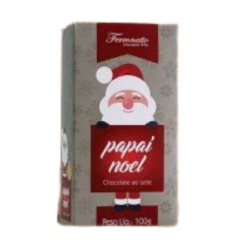 Chocolate Papai Noel Leite  Ferronato 100g 