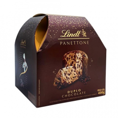 Panettone Duplo Chocolate  Lindt 400g 