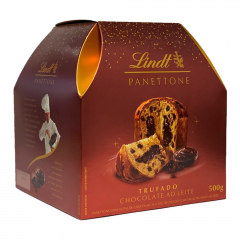 Panettone Trufado Ao Leite Lindt 500g 