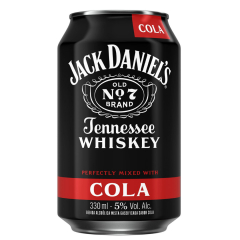 Bebida Whisky Coca Cola Jack Daniels 330ml 