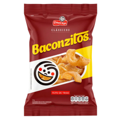 Biscoito Baconzitos Elma Chips 34g 
