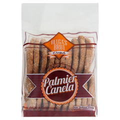 Biscoito Folhado Palmier  Helga´s Brot 150g Canela 