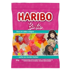 Goma Barbie Frutas HARIBO 80g 