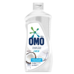 Lava Roupas Finas E Delicadas Omo 450ml Coco