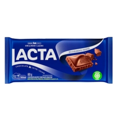 Chocolate Barra Lacta 80g Ao Leite