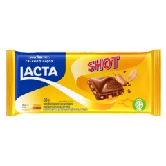 Chocolate Barra Lacta 80g Shot