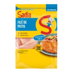 Filé De Peito Zip Sadia 1kg 