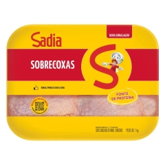 Sobrecoxa Sadia BDJ 1kg 