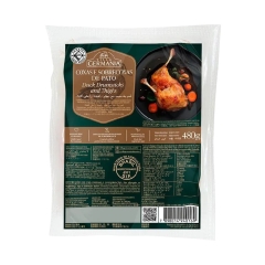 Coxa Sobrecoxa Pato  Villa Germania 480g 