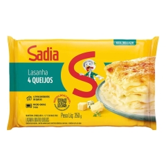 Lasanha Sadia 350g Quatro Queijos